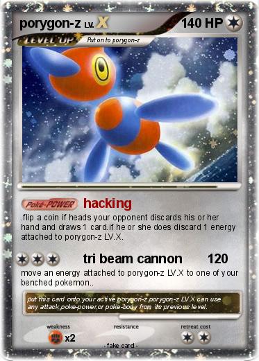 Pokemon porygon-z