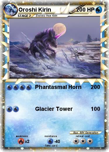 Pokemon Oroshi Kirin