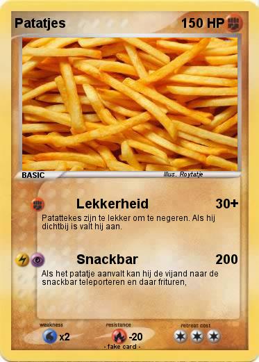 Pokemon Patatjes