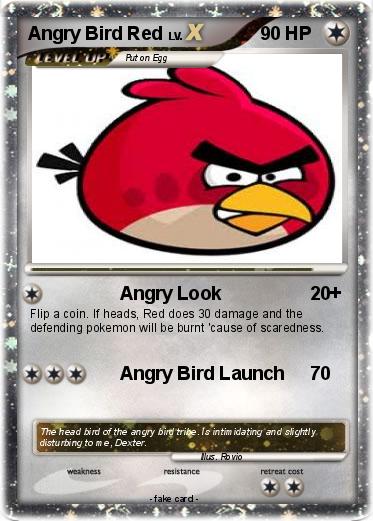 Pokemon Angry Bird Red