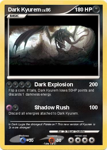 Pokemon Dark Kyurem