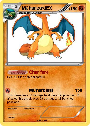 Pokemon MCharizardEX