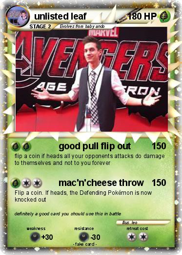 Pokemon unlisted leaf