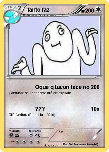 Pokemon Tanto faz