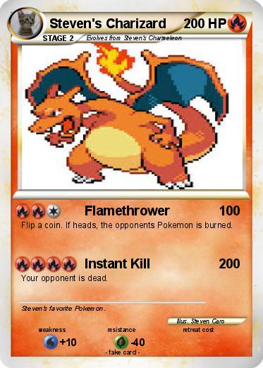 Pokemon Steven's Charizard
