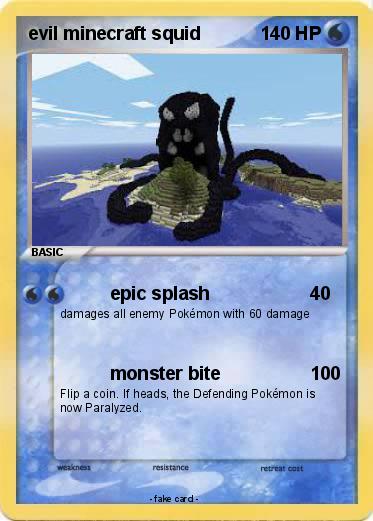 Pokemon evil minecraft squid
