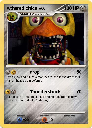 Pokemon wthered chica
