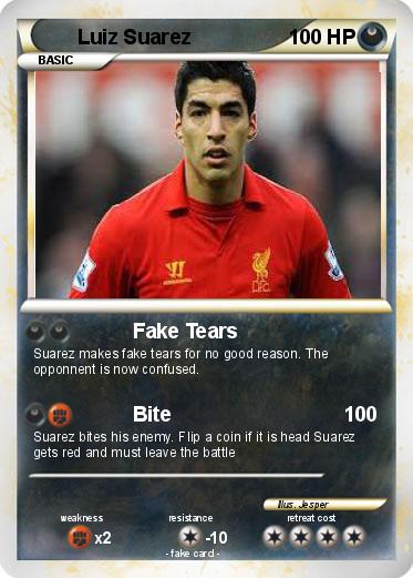 Pokemon Luiz Suarez