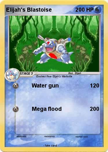 Pokemon Elijah's Blastoise
