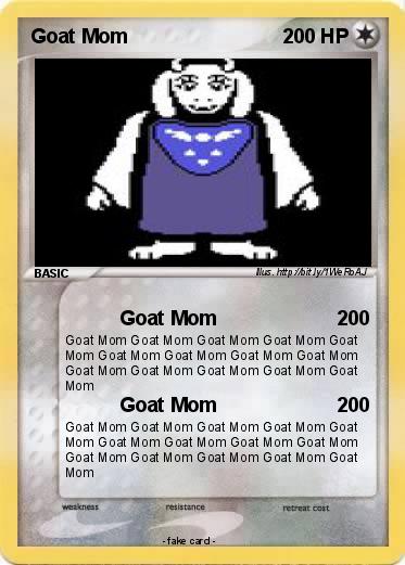 Pokemon Goat Mom