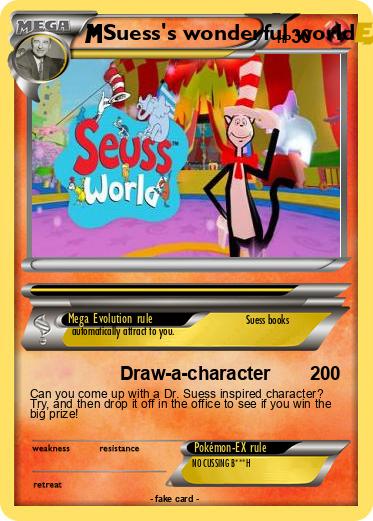 Pokemon Suess's wonderful world