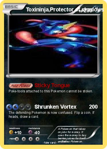 Pokemon Toxininja,Protector of shadows