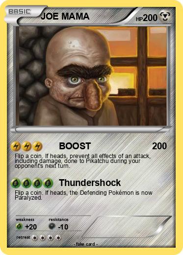 Pokemon JOE MAMA
