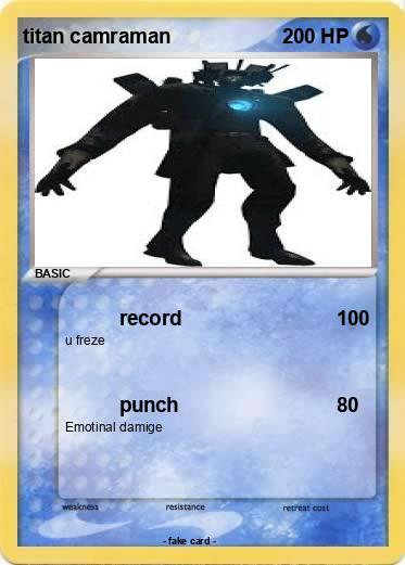 Pokemon titan camraman
