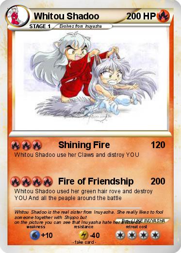 Pokemon Whitou Shadoo