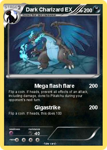 Pokemon Dark Charizard EX