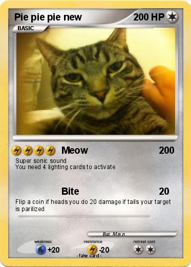 Pokemon Pie pie pie new