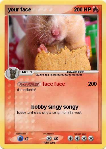 Pokemon your face