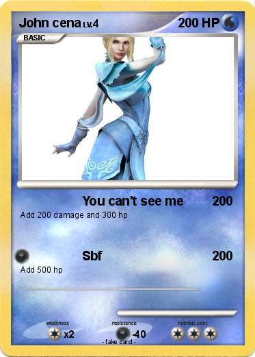 Pokemon John cena