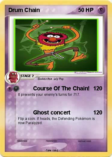 Pokemon Drum Chain