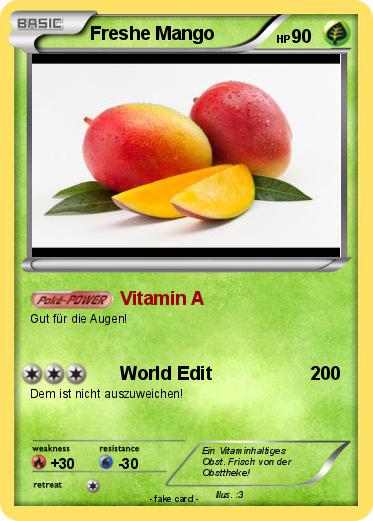 Pokemon Freshe Mango