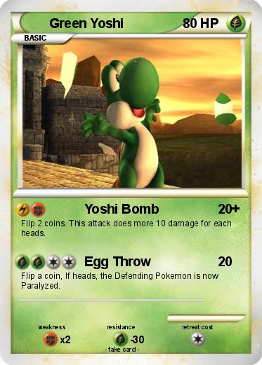 Pokemon Green Yoshi