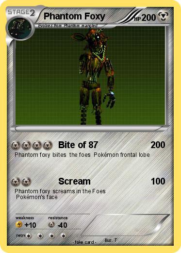 Pokemon Phantom Foxy