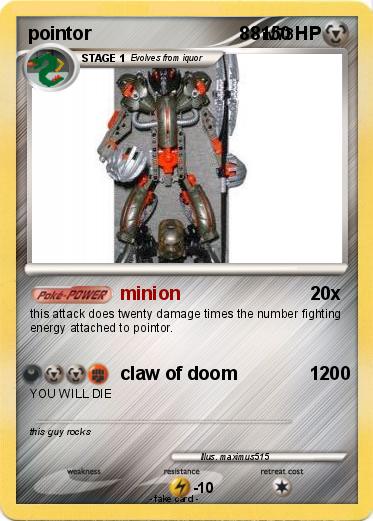 Pokemon pointor                             88