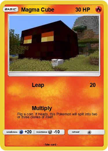 Pokemon Magma Cube
