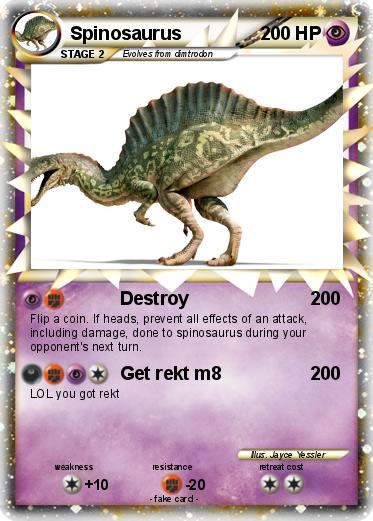 Pokemon Spinosaurus
