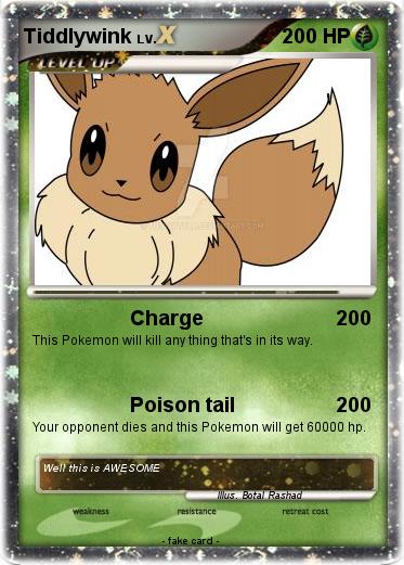 Pokemon Tiddlywink