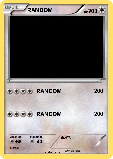 Pokemon RANDOM