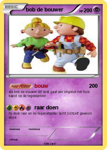 Pokemon bob de bouwer