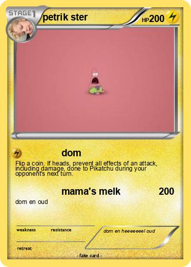 Pokemon petrik ster