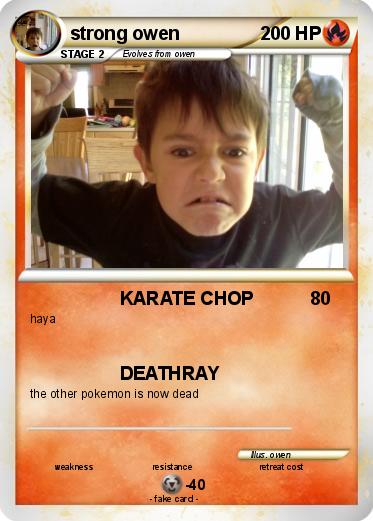 Pokemon strong owen