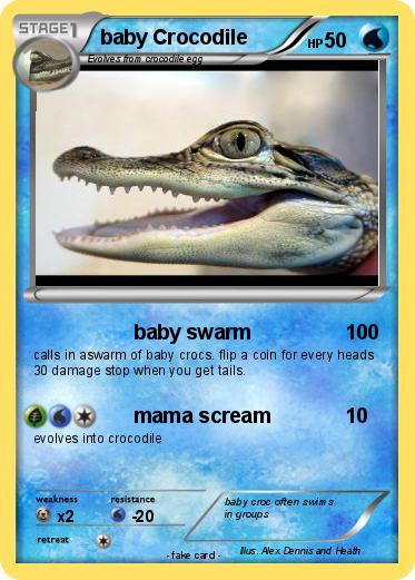 Pokemon baby Crocodile