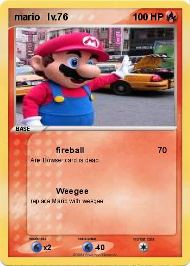 Pokemon mario   lv.76