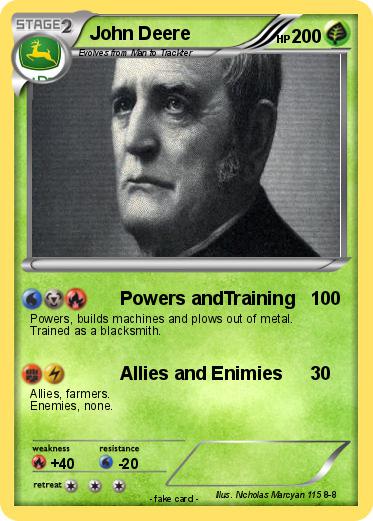 Pokemon John Deere