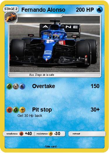 Pokemon Fernando Alonso