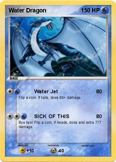 Pokemon Water Dragon