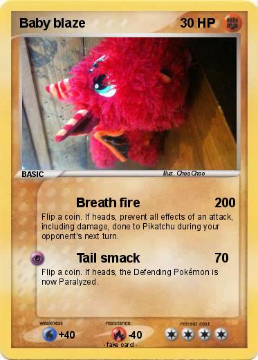 Pokemon Baby blaze