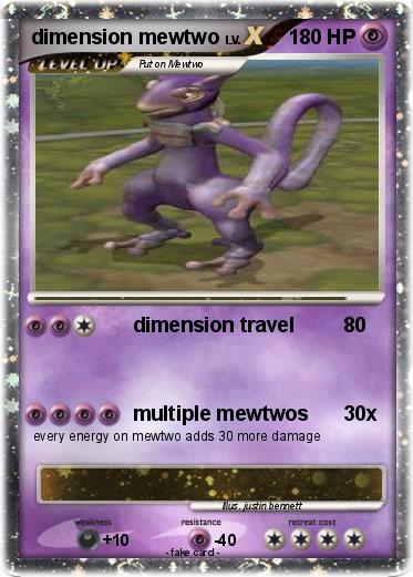Pokemon dimension mewtwo
