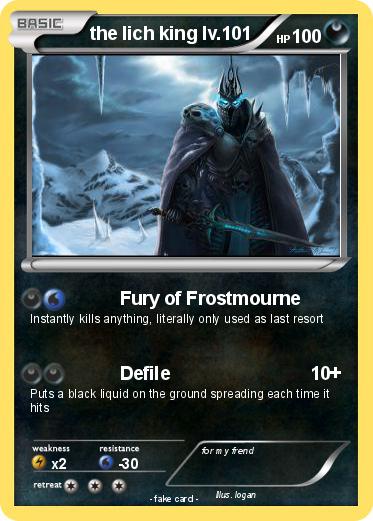 Pokemon the lich king lv.101