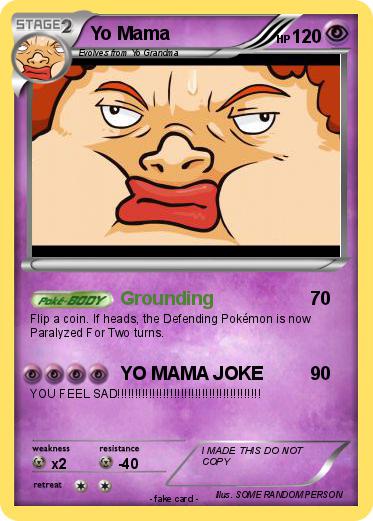 Pokemon Yo Mama