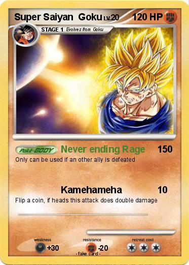 Pokemon Super Saiyan  Goku