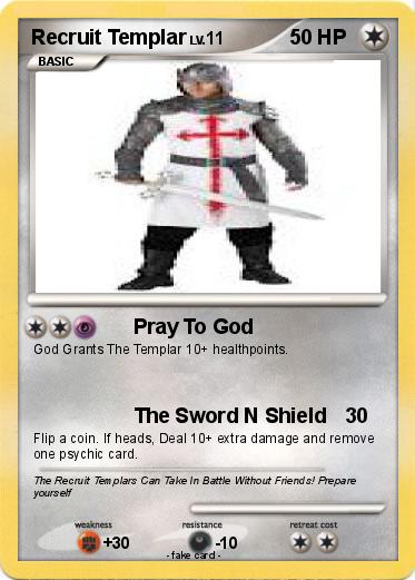 Pokemon Recruit Templar
