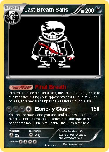 Pokemon Last Breath Sans