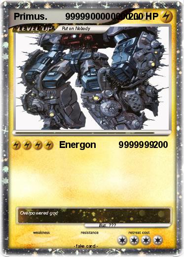 Pokemon Primus.       9999900000000