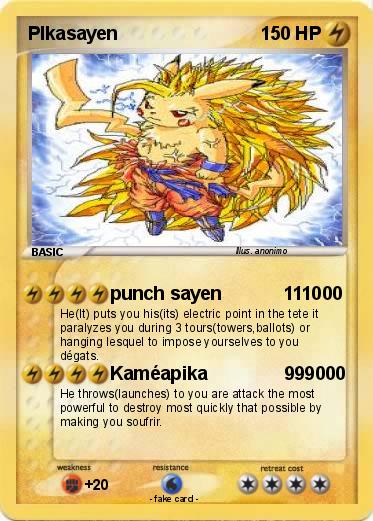 Pokemon PIkasayen