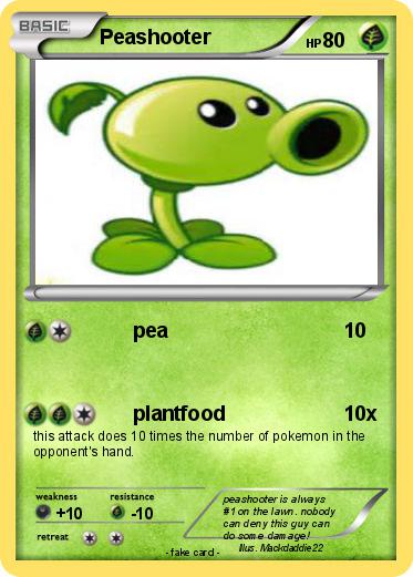 Pokemon Peashooter